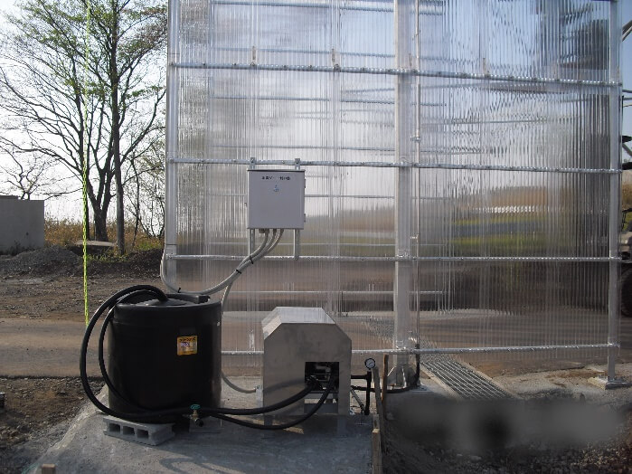 車輌消毒ゲート